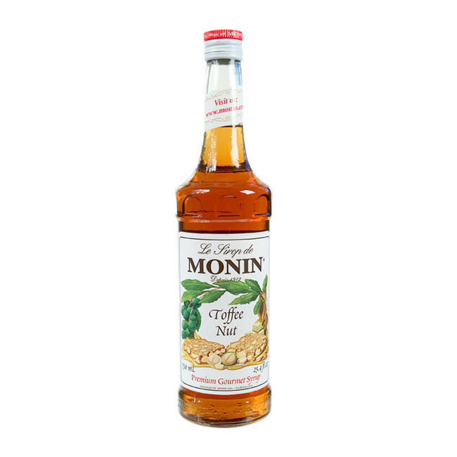 Monin Toffee Nut Syrup 750ml. Tricon Speciality Foods